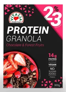 Vitalia Protein granola crna čokolada crveno voće 300g