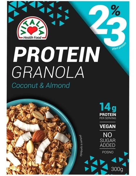 Vitalia Protein granola kokos i badem 300g