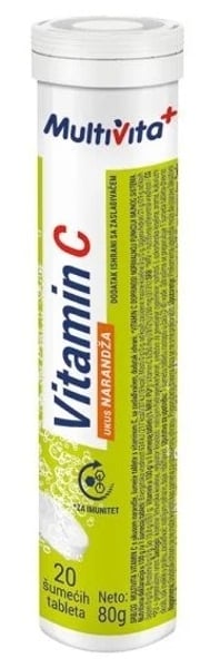 Multivita Šumeće tablete vitamin C 76g