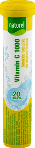Naturel Šumeće tablete vitamin C sa zaslađivačem 1000mg 80g