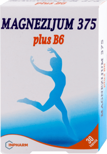 Inpharm Magnezijum 375 Plus B6 30kom