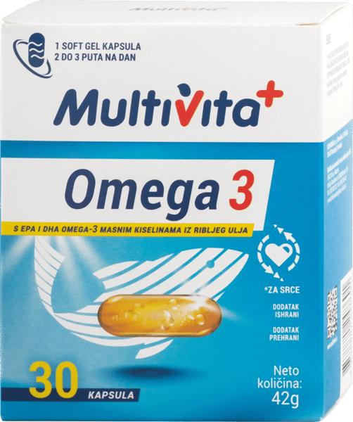 Multivita Omega 3 30 kapsula