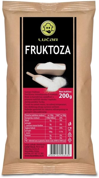 Lucar Fruktoza 200g