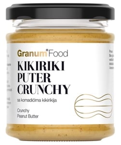 Granum Kikiriki puter crunchy 170g