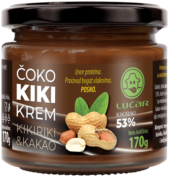 Lucar Namaz čoko kikiriki i kakao 170g