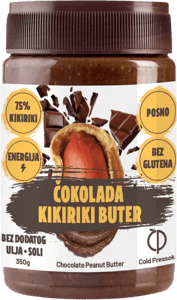 Cold Pressok Kikiriki puter sa čokoladom 350g