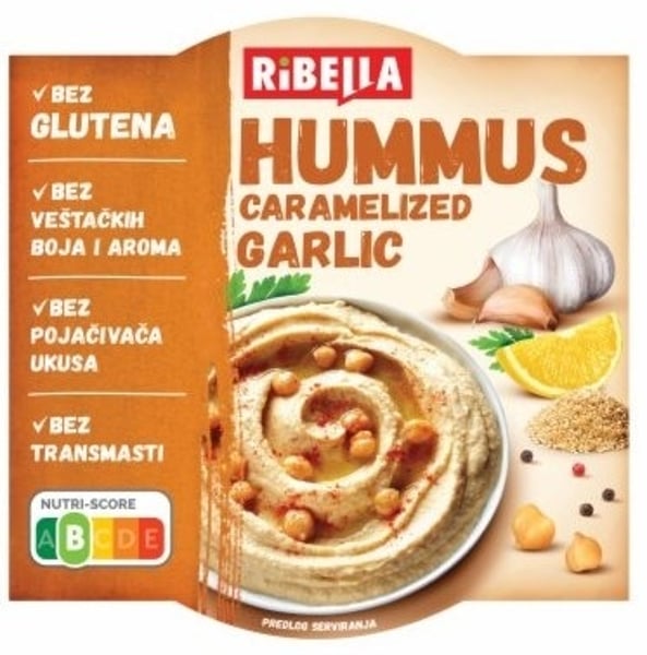 Ribella Hummus karamelizovani luk 200g