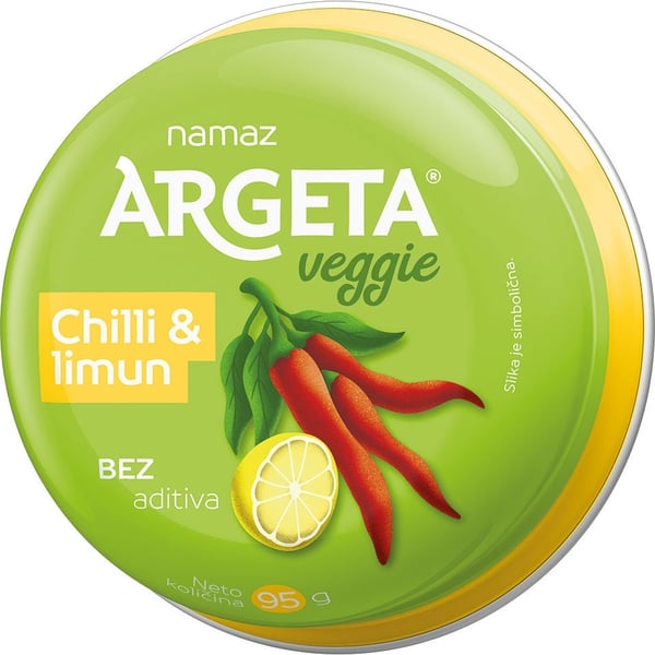 Argeta Hummus čili i limun 95g