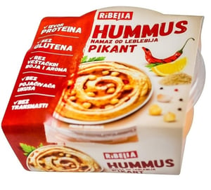 Ribella Hummus pikant 80g