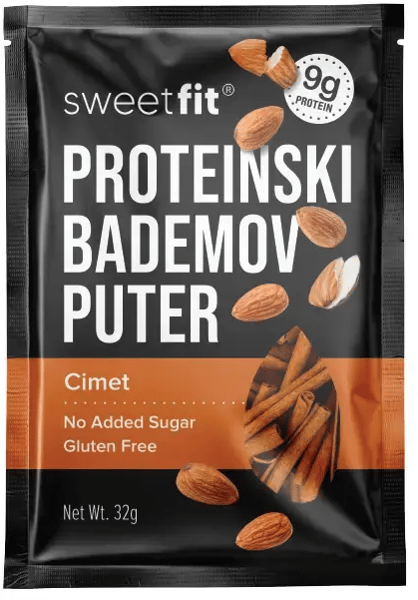Sweetfit Bademov puter proteinski cimet 32g