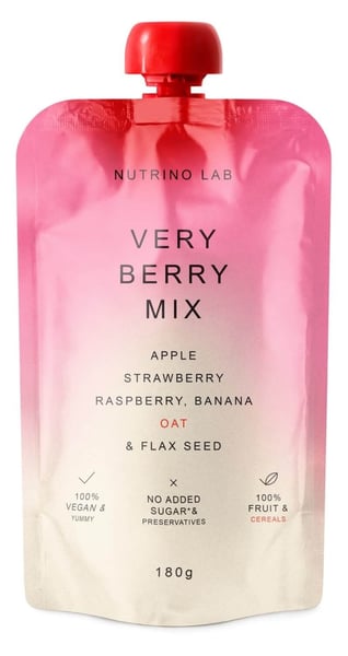 Nutrino Lab Voćni pire Very berry mix 180g