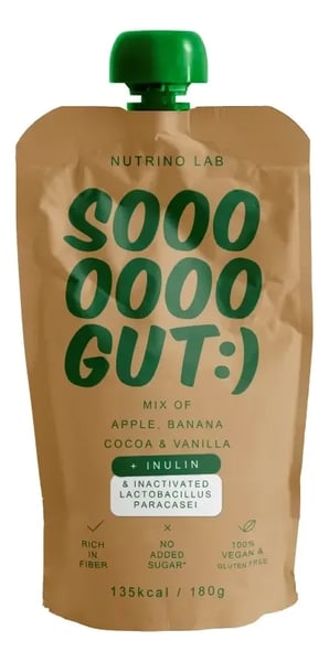 Nutrino Lab Voćni pire Sooo gut apple banana cocoa 180g