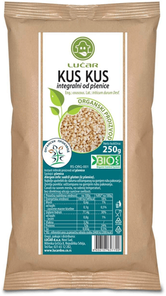 Lucar Kus integralni organski 250g