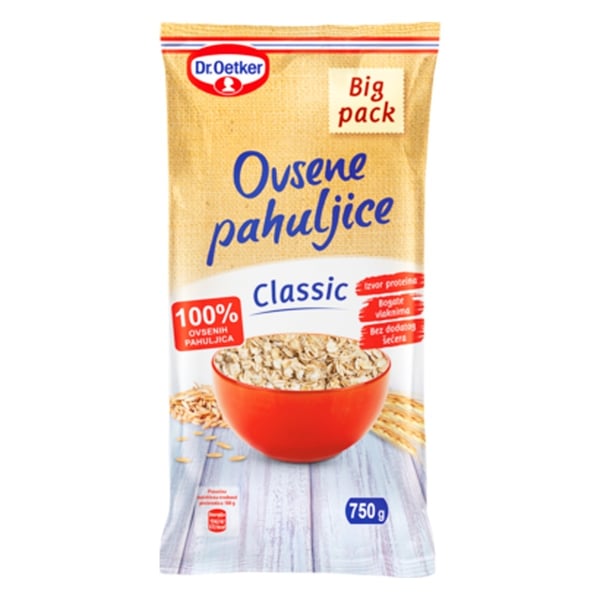 Dr. Oetker Ovsene pahuljice 750g
