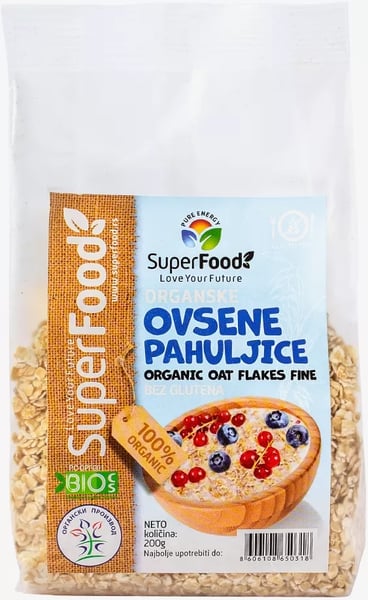 Superfood Ovsene pahuljice bez glutena 200g