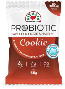 Vitalia Probiotic cookie crna čokolada lešnik 55g