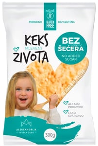Aleksandrija Keks života mleveni 300g