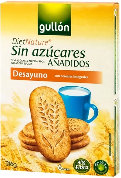 Gullon Desayuno integralni keks 216g