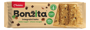 Medela Bonžita integralni keks čoko nugat 120g