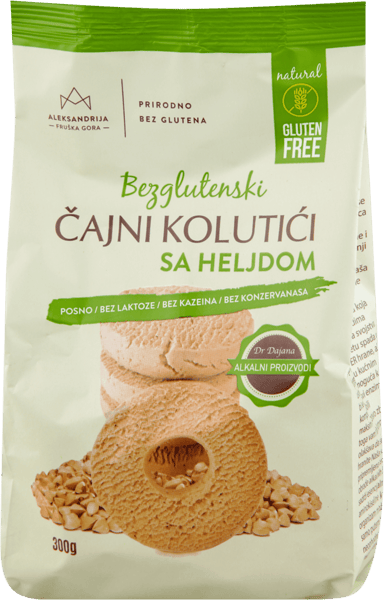 Aleksandrija Čajni kolutići sa heljdom 300g