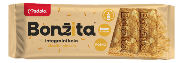 Medela Bonžita integralni keks classic 120g