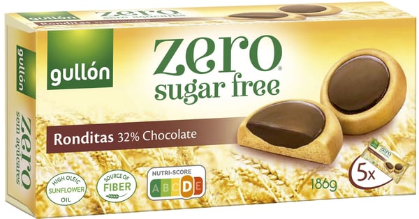 Gullon Ronditas keks bez šećera 186g