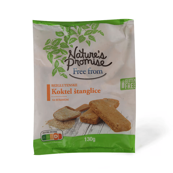 Nature's Promise Bezglutenske koktel štanglice 30g