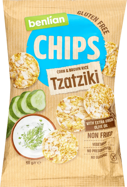 Benlian Čips tzatziki 50g