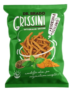 Dr. Brado Grisini integralni kurkuma & origano 70g