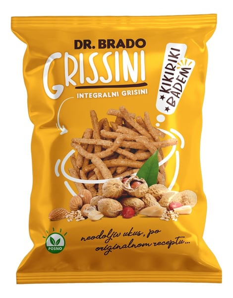 Dr. Brado Grisini integralni badem kikiriki & susam 70g