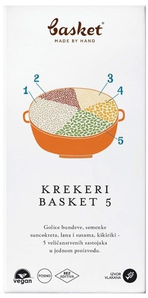 Basket Krekeri 5 90g