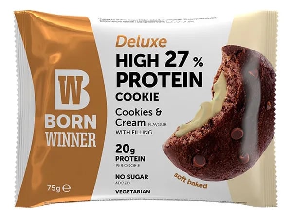 Born Winner Deluxe proteinski keks 75g