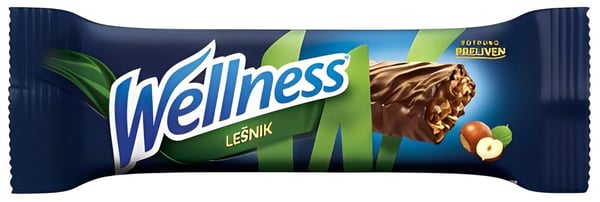Wellness Bar lešnik kakao 35g