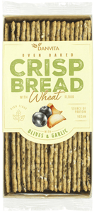 Danvita Crisp bread hrskave pločice maslline beli luk 130g
