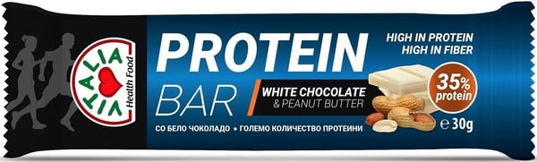 Vitalia Proteinska čokoladica bela čokolada i kikiriki puter 30g