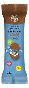 True Story Tvoj bar kakao voli kokos i voće 25g