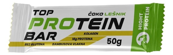 Top Food Protein bar čoko lešnik 50g