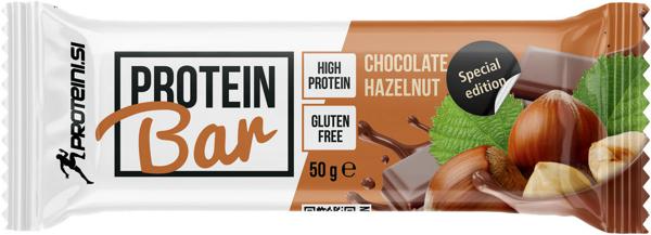 Proteini.Si Protein bar čokolada lešnik 50g