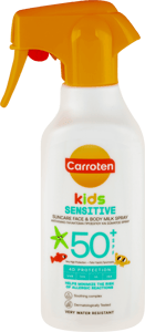 Carroten Mleko za sunčanje kids sensitive SPF50+ 270ml