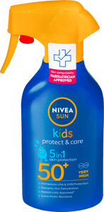 Nivea Sprej za sunčanje Kids protect&care SPF50+ 270ml