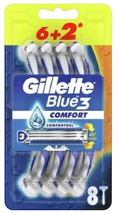 Gillette Brijač Blue 3 6+2 gratis
