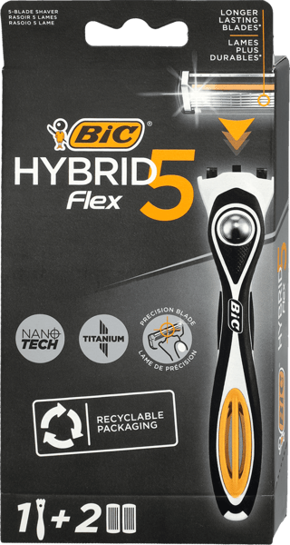 BIC Brijač Flex 5 hybrid ručica + 2 dopune