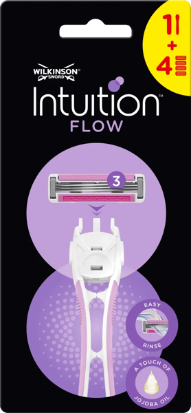 Wilkinson Brijač intuition flow 3 hybrid 1kom + 4 zamenske glave