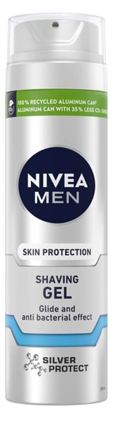 Nivea Gel za brijanje Men silver protect 200ml