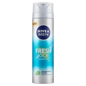 Nivea Gel za brijanje fresh kick 200ml