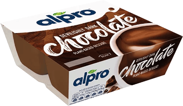 Alpro Tamna čokolada desert 4x125g