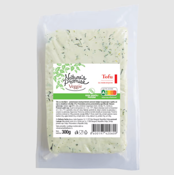 Nature's Promise Tofu biljni sir sa mirođijom 300g