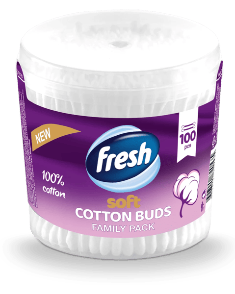 Fresh Štapići za uši cotton buds 100kom