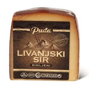 Puđa Livanjski sir dimljeni vakum 300g