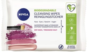 Nivea Vlažne maramice za čišćenje lica za suvu kožu 25kom